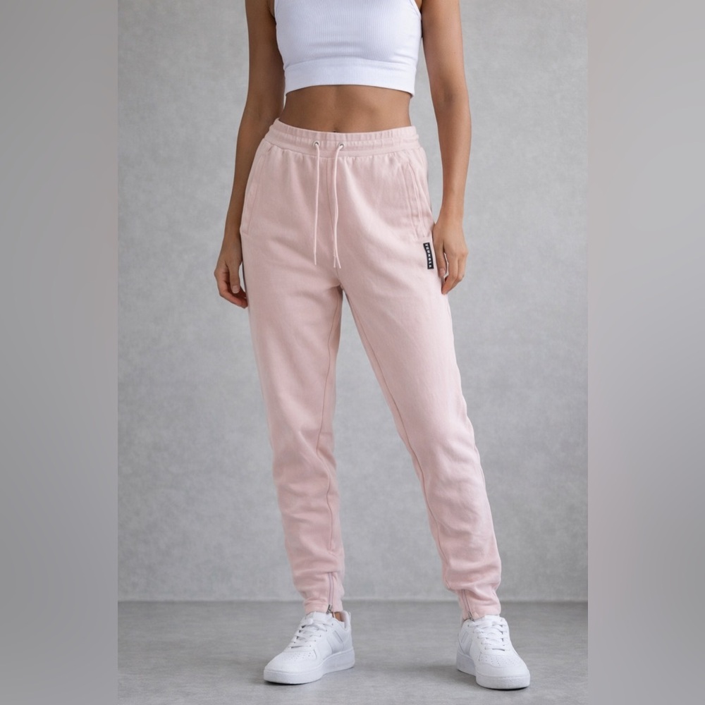YoungLA Light Pink Drawstring The Perfect Jogger Sweatpants Size Large
